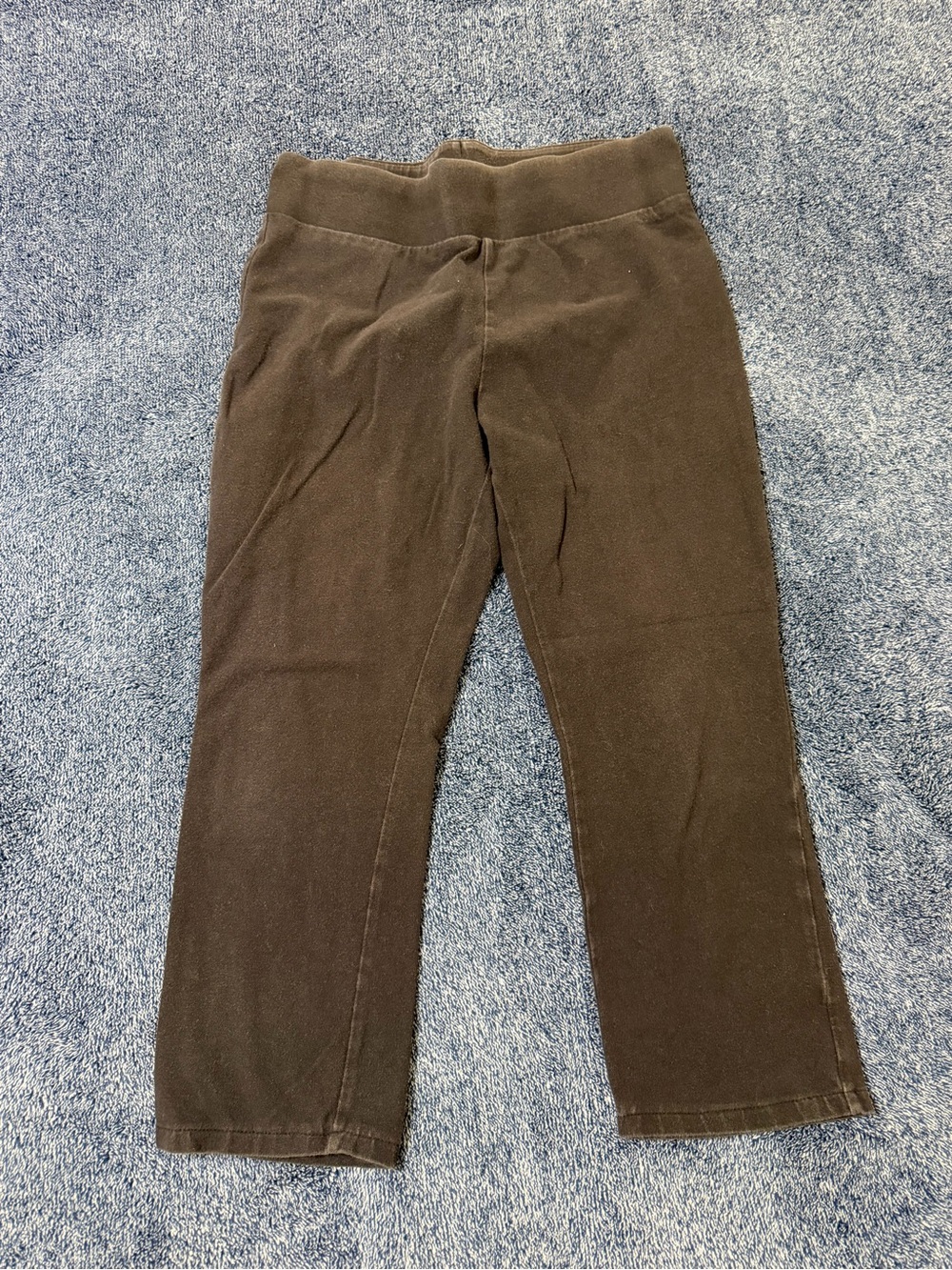 Women Black Pull-On Knit Pants